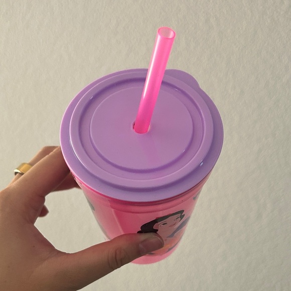 Zak! Disney Princess Tumbler Cup, Kids Tumbler Cup – 15.5 oz - NEW - Picture 3 of 8